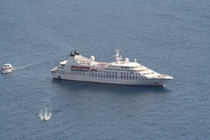 Water cruises are very popular in Finland.