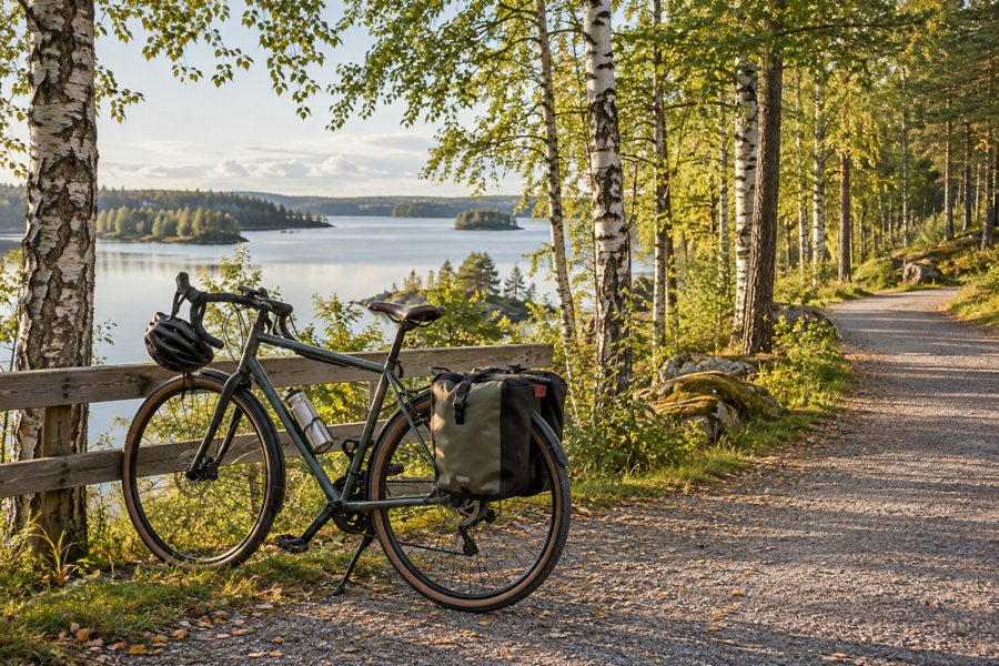 Bicycles in Finland — illustration