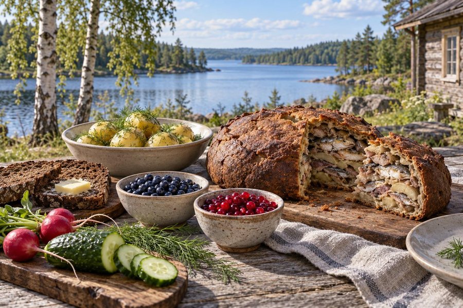 Finnish cuisine — illustration