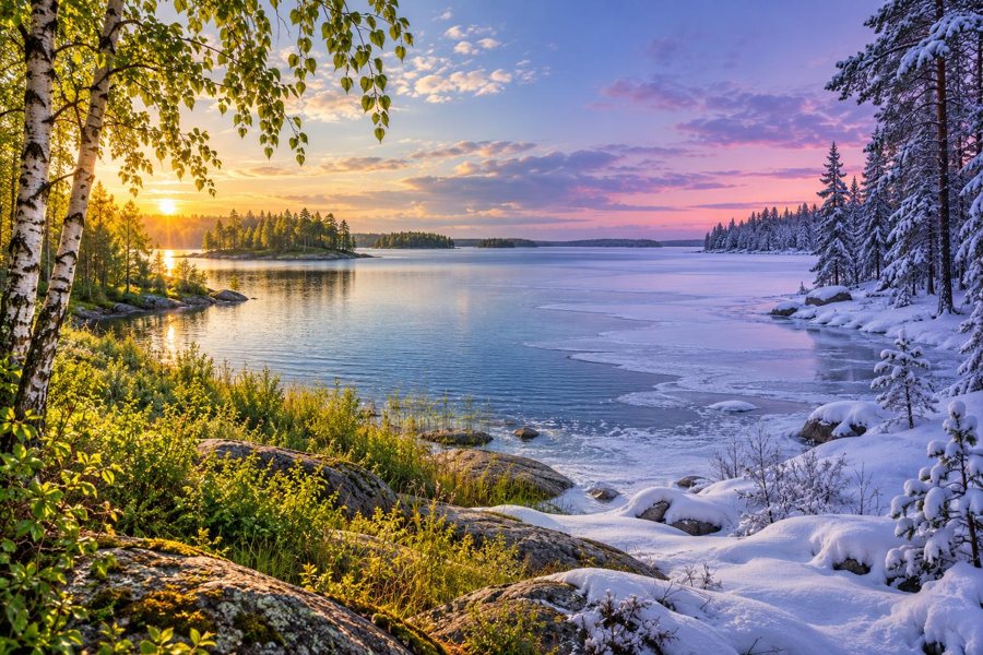 Climate in Finland — illustration
